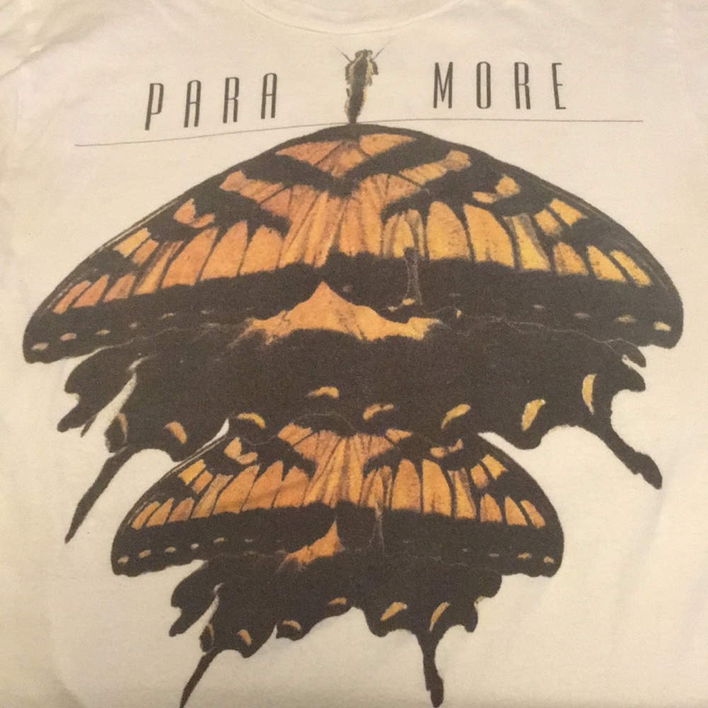 Paramore Spring 2010 Tour Shirt